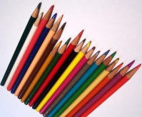colored art pencils